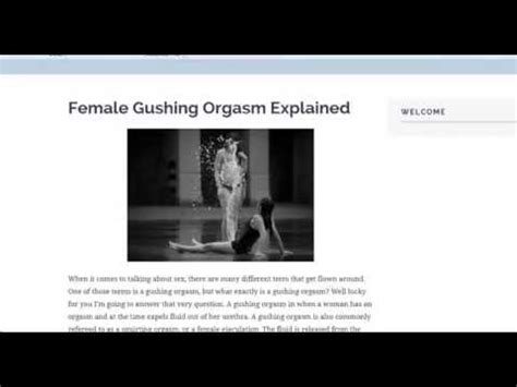 gushing pussy|Gushing Pussy Orgasm Porn Videos 